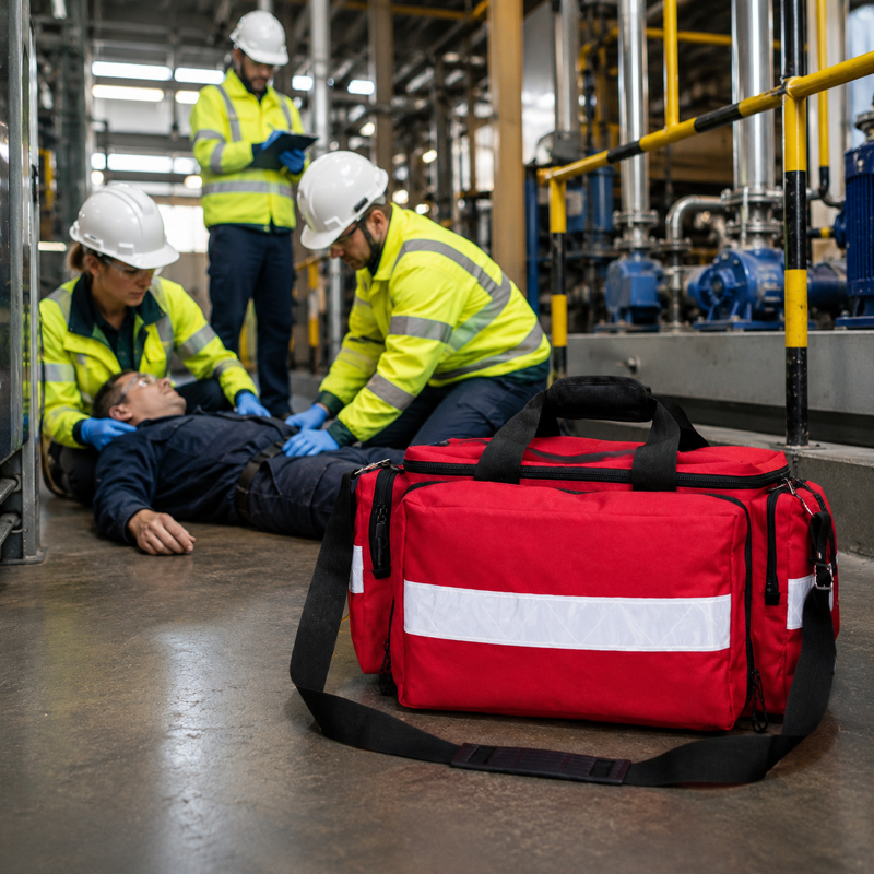 EB21 EMS Oxygen Trauma Kit application 3