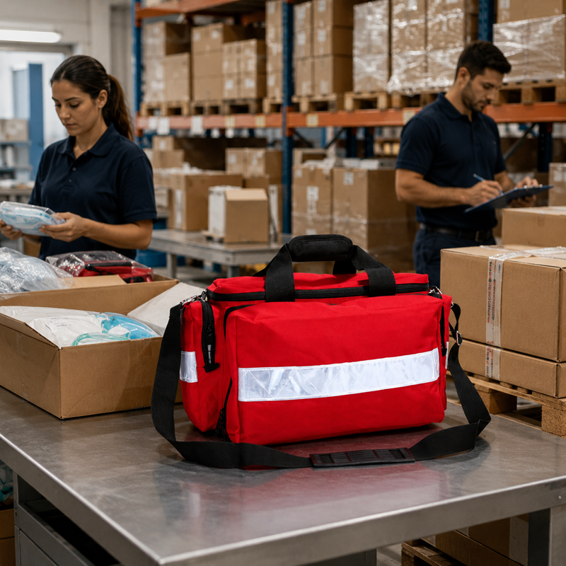 EB21 EMS Oxygen Trauma Kit application 4