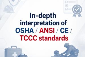 In-depth interpretation of OSHA / ANSI / CE / TCCC standards