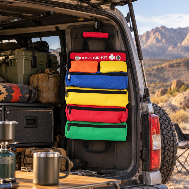 FA293 Vehicle Emergency First Aid Kit application 1