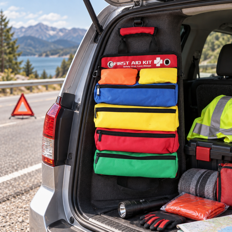 FA293 Vehicle Emergency First Aid Kit application 2