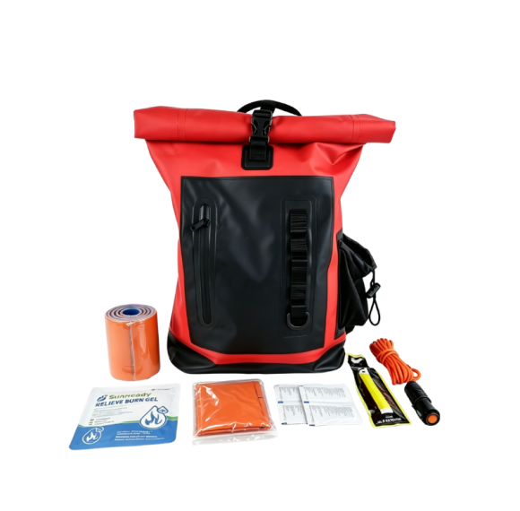 48-Hour Outdoor Survival Kit | Waterproof Emergency Backpack | OEM