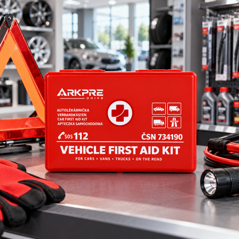 CSN ČSN 734190 Vehicle First Aid Kit application 3