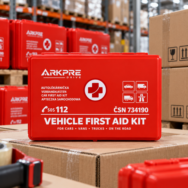 CSN ČSN 734190 Vehicle First Aid Kit application 4