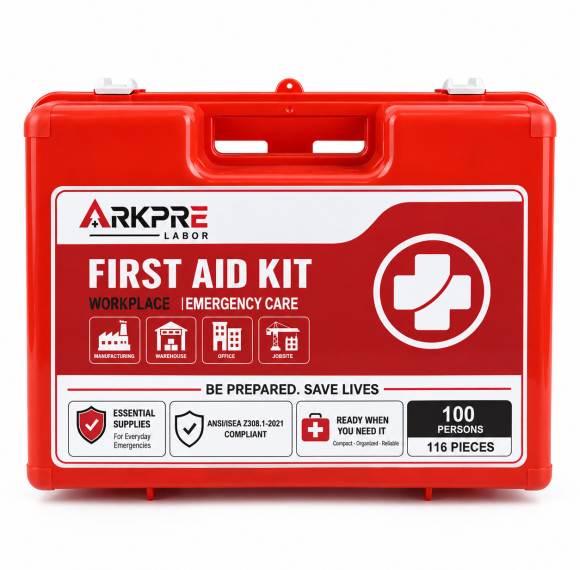 100 Person First Aid Kit | Large Workplace ABS Case | OEM/ODM
