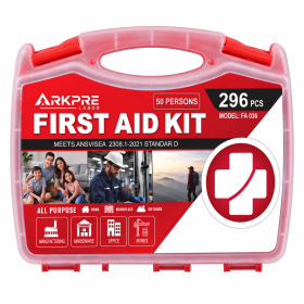 ANSI/ISEA Z308.1-2021 Class B First Aid Kit | Heavy-Duty PP Case