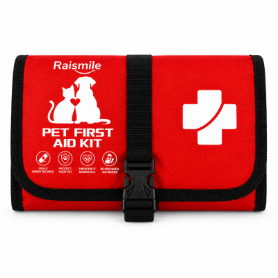 Pet First Aid Kit | 3-Fold Travel Emergency Organizer | OEM/ODM