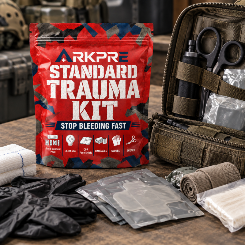 T001 Tactical Trauma Refill Kit application 1