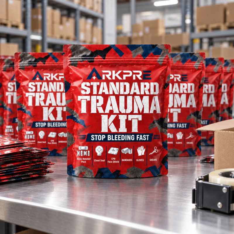T001 Tactical Trauma Refill Kit application 4
