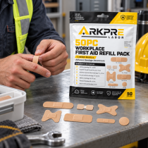 50PC Adhesive Bandage Refill Pack | Workplace First Aid OEM