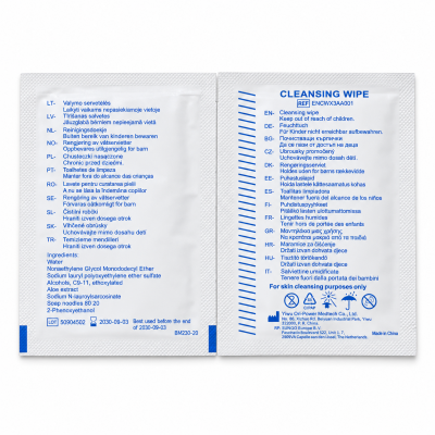 Cleansing & Antiseptic Wipes Refill Box | Custom Pack | OEM Supply