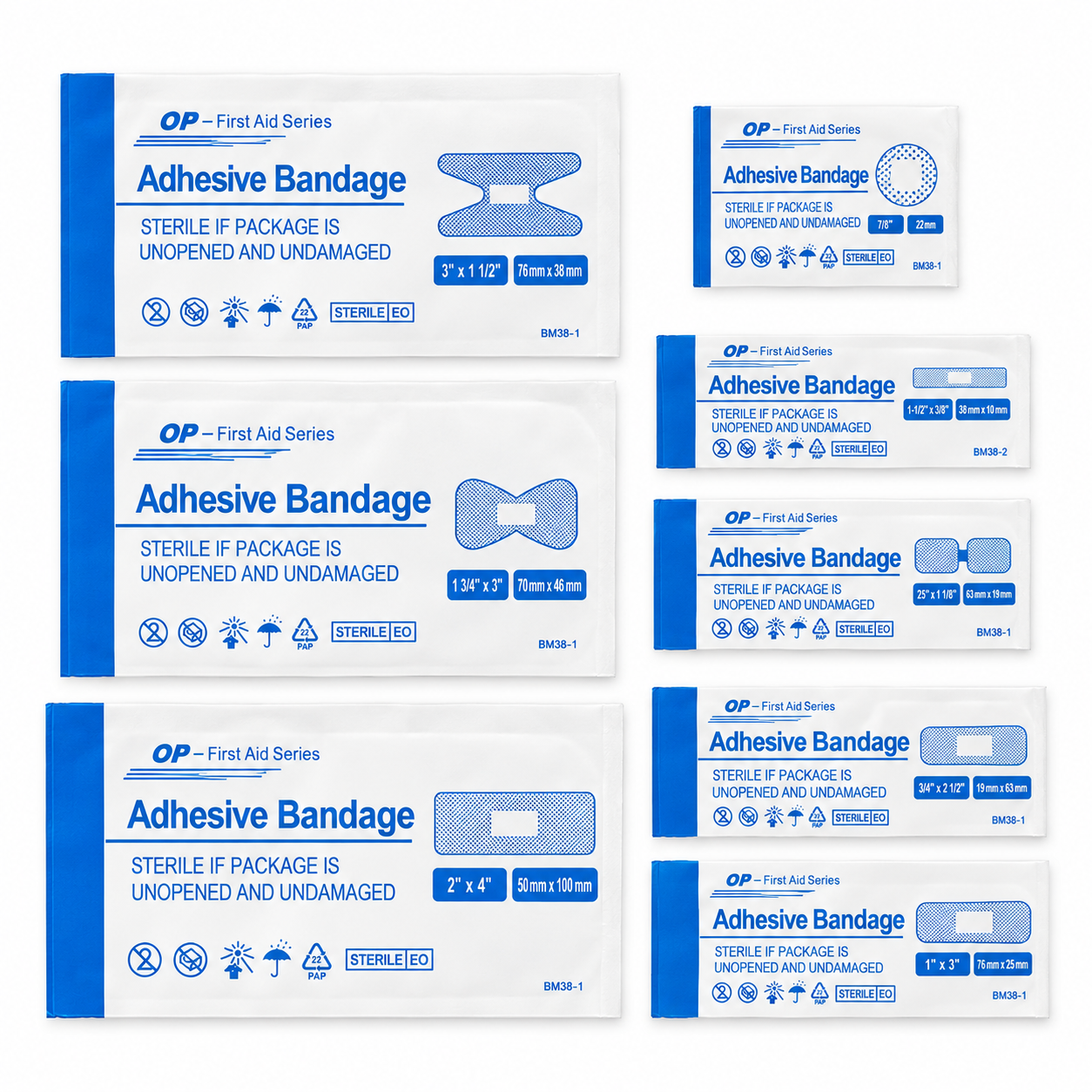 R001 Adhesive Bandage Assortment specification