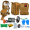 Tactical First Aid Kit | Red MOLLE IFAK Pouch with Tourniquet | OEM