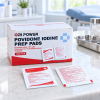 Povidone Iodine Prep Pads | 10% Solution | 100 Count | OEM Wholesale