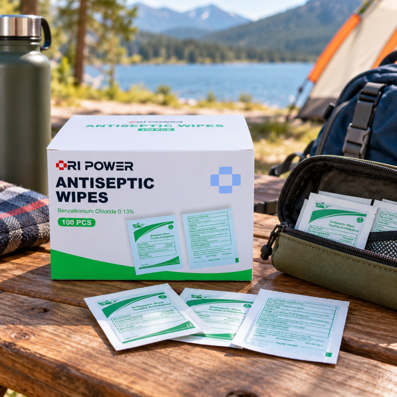 YL004 Antiseptic Wipes application 3