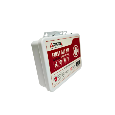 Metal First Aid Kit | Assorted Dressings | Workplace & OEM Supply