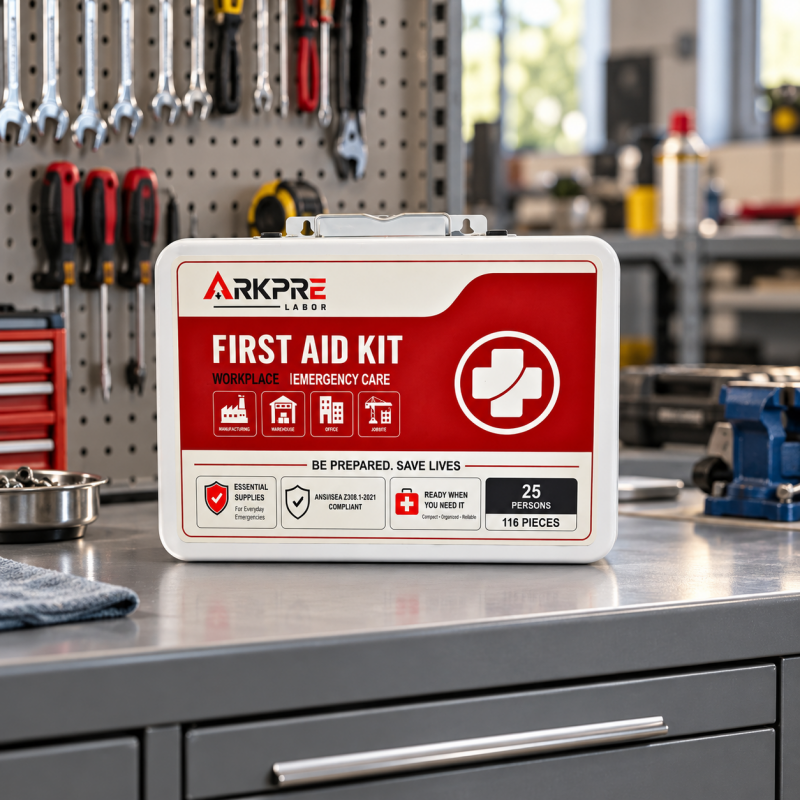 FA-331 Metal First Aid Kit | Assorted Dressings | Workplace & OEM Supply application 1