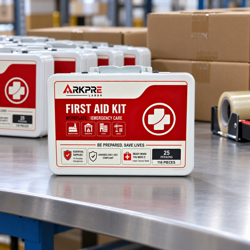 FA-331 Metal First Aid Kit | Assorted Dressings | Workplace & OEM Supply application 4