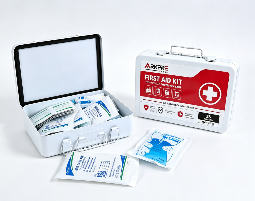 FA-331 Metal First Aid Kit | Assorted Dressings | Workplace & OEM Supply specification