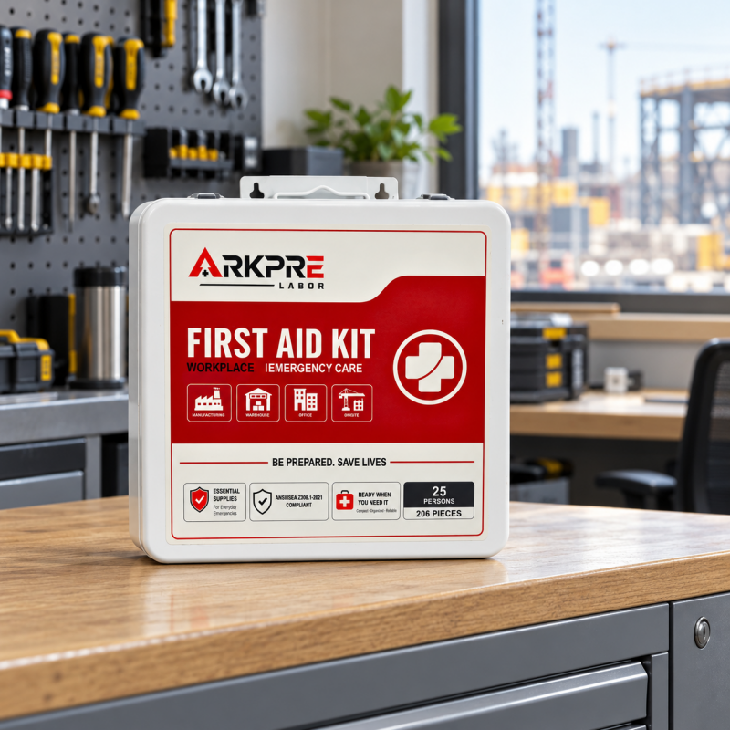 FA-330 Metal Workplace First Aid Kit | Wall-Mountable Case | OEM Supply application 1