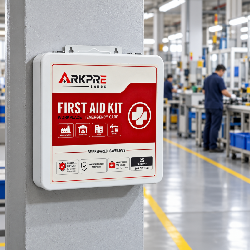FA-330 Metal Workplace First Aid Kit | Wall-Mountable Case | OEM Supply application 3