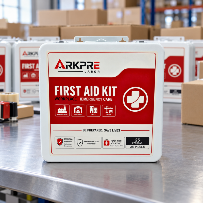 FA-330 Metal Workplace First Aid Kit | Wall-Mountable Case | OEM Supply application 4