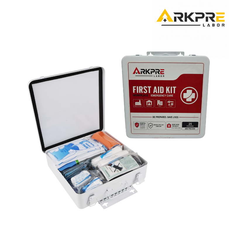FA-330 Metal Workplace First Aid Kit | Wall-Mountable Case | OEM Supply detail