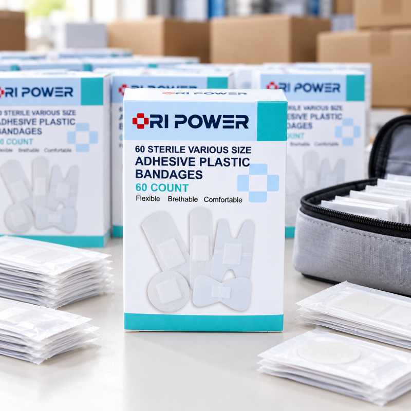 YL-006 Assorted PE Adhesive Bandages | Sterile & Breathable | 60 Count | OEM application 4