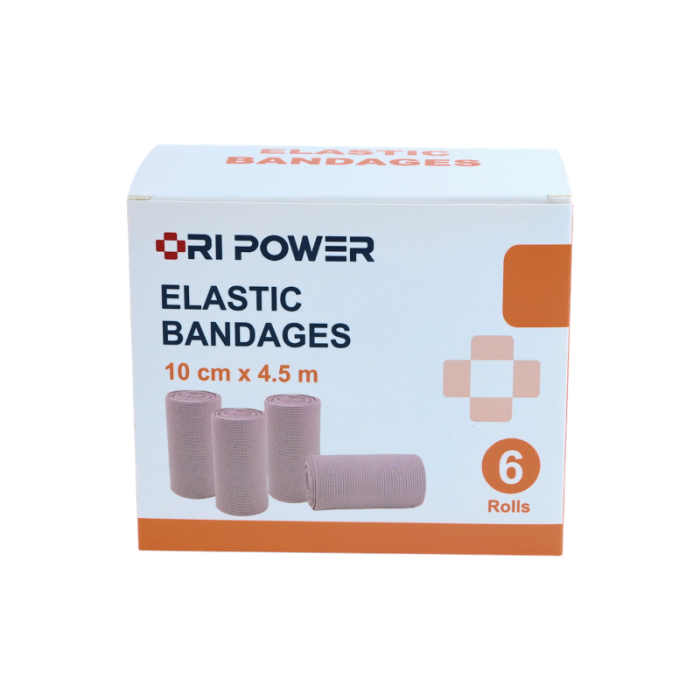 High Elastic Bandage | 6 Rolls | OEM | Raismile