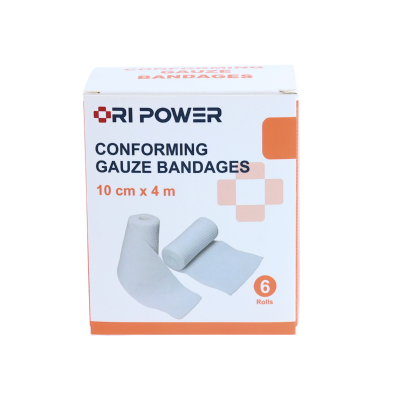 PBT Conforming Gauze Bandage | 6 Rolls | OEM | Raismile