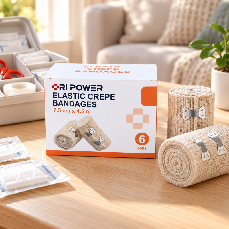 Elastic Crepe Bandage for Home & Family First Aid