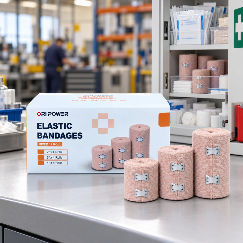 High Elastic Bandage for Workplace First Aid Replenishment
