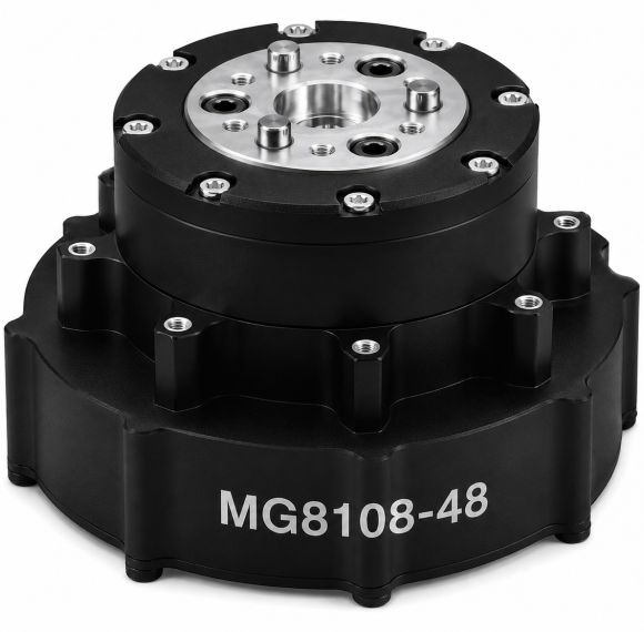 Knee Joint Motor MG 8108-48– BLDC Servo with 48:1 Planetary Gearbox