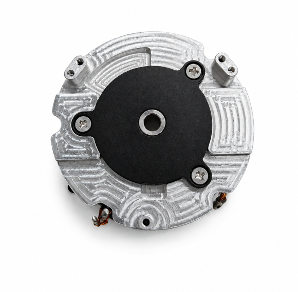 Wireless Slip Ring Hollow-Shaft Motor