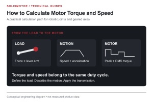 How to Calculate Motor Torque and Speed