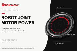 How to Calculate Motor Power for a Robot Joint