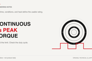 Continuous Torque vs Peak Torque: What Is the Difference?