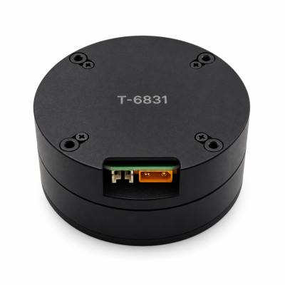 T-6831 Low-Profile Direct Drive Motor | 0.8 N·m Rated Torque | 31 mm Body Thickness | 24V or 36V Versions | For Compact Rotary Platforms