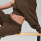 Custom Wholesale Dark Brown Pinstripe Hoodie | OEM Hoodie Manufacturer