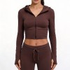 Custom Wholesale Cropped Zip-Up Hoodie Jacket | OEM Jacket Supplier