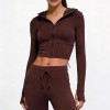 Custom Wholesale Cropped Zip-Up Hoodie Jacket | OEM Jacket Supplier
