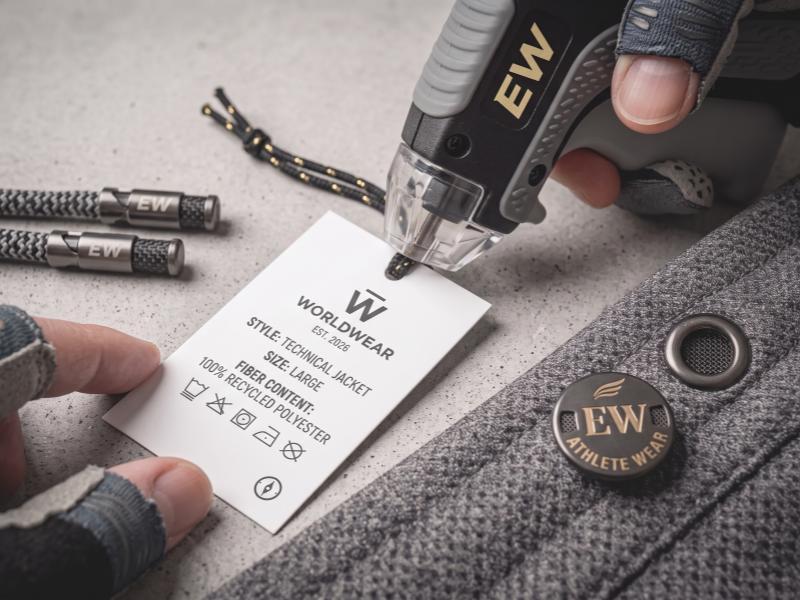 Branded Hangtags & Swift Tacks