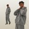 Custom Wholesale Gray Heavyweight Oversized Hoodie Manufacturer | OEM Pullover Hoodie factory