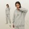 Custom Wholesale Gray Heavyweight Oversized Hoodie Manufacturer | OEM Pullover Hoodie factory