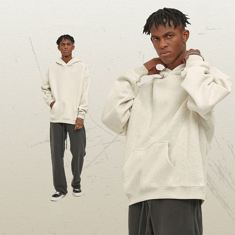Gray Hoodie detail one