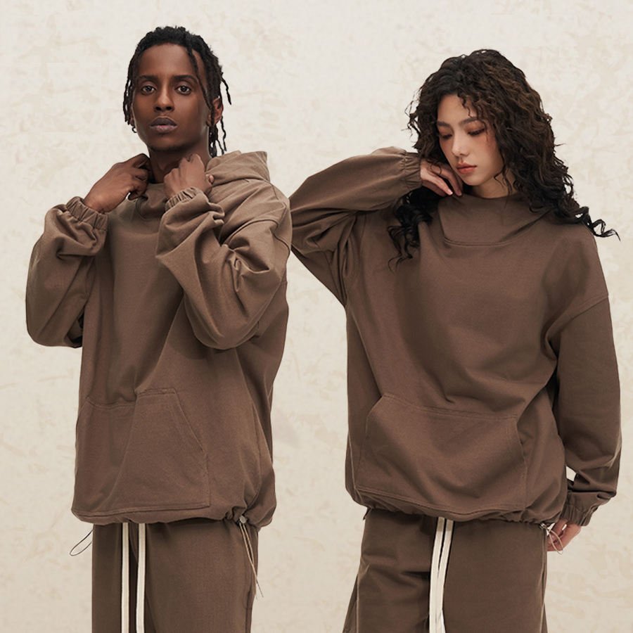 Beige Hoodie fabric