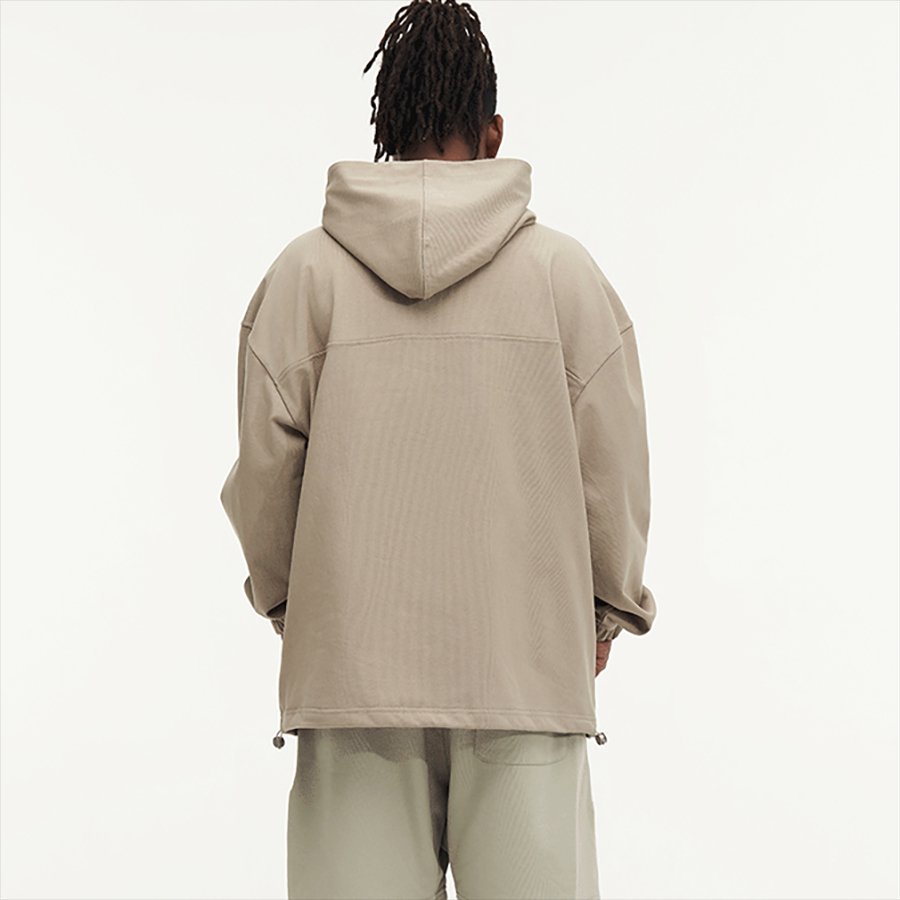 Beige Hoodie detail one