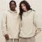 Custom Wholesale Beige 450GSM Cotton Oversized Hoodie Manufacturer | OEM Pullover Hoodie factory