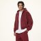 Custom Wholesale Burgundy 350GSM Cropped Boxy Zip Hoodie Manufacturer | OEM Hoodie factory