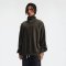 Custom Wholesale Dark Olive 305GSM Mock Neck Sweatshirt Manufacturer | OEM Sweatshirt factory
